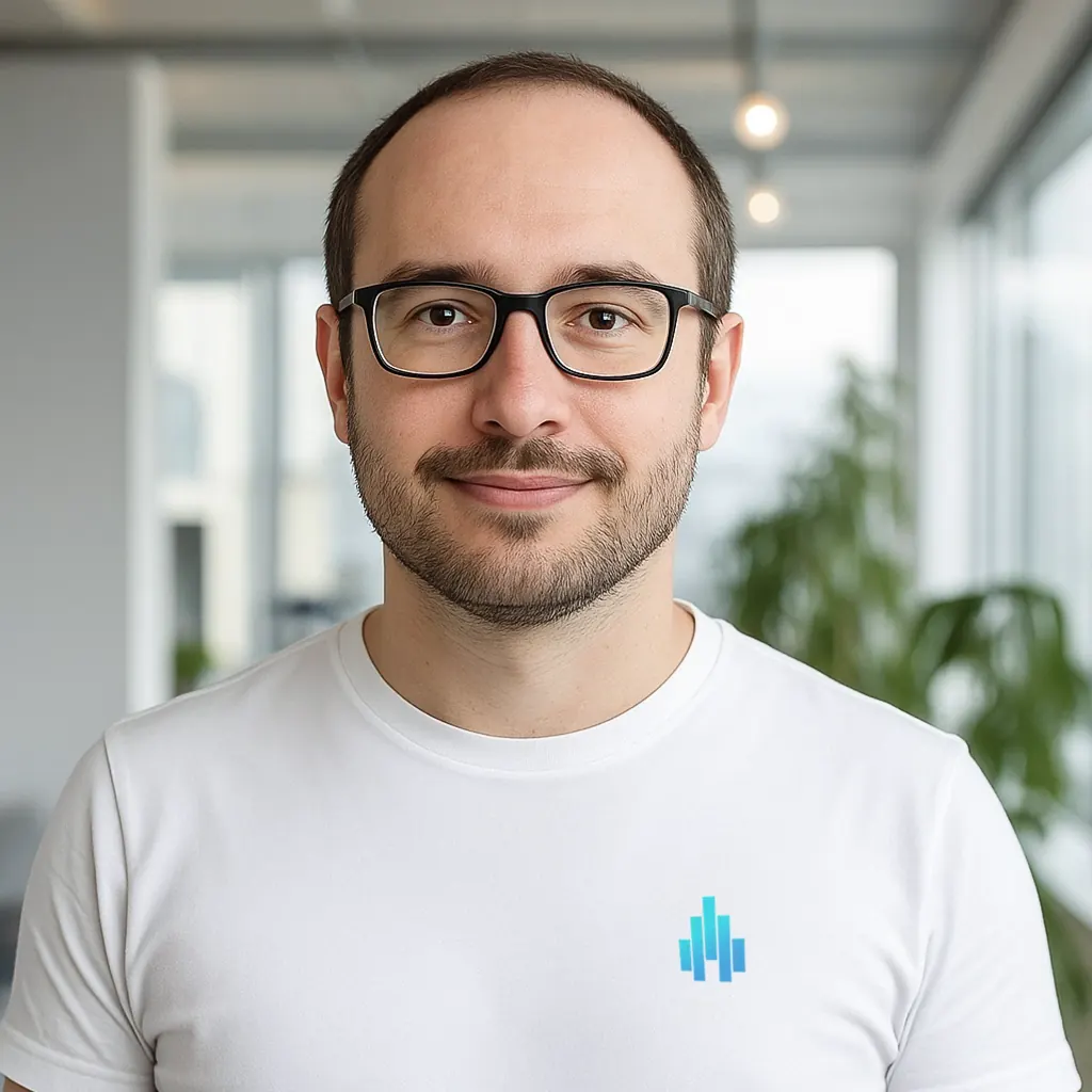 Olivier Jacob mit RocketCommerce T-Shirt - Erfolgreiche Partnerschaft als SEO-Experte und Website Marketer